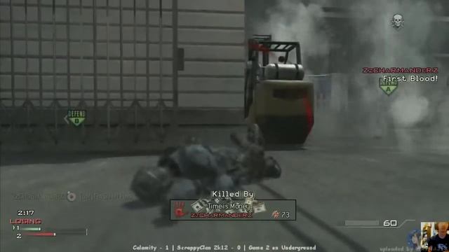 Modern Warfare 3 Gamebattles: Calamity [MW3] VS. ScrappyClan 2k12 смотреть онлайн