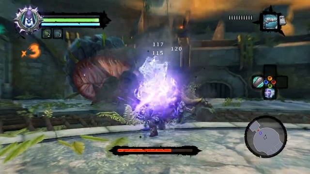 Darksiders 2 All Bossfight Part 3: Karkinos смотреть онлайн