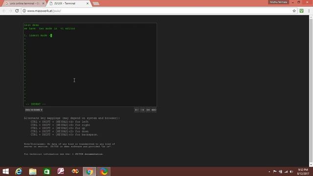 UNIX Basic Demo Session смотреть онлайн