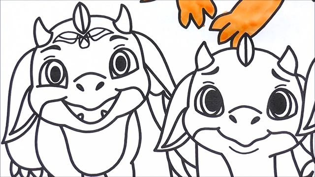 Лего Эльфы Драконы Раскраски Видео для детей Рисуем Раскраски смотреть онлайн