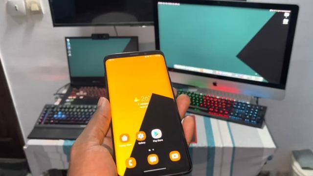 My Wallpapers For One UI 4.1 Android 12 ROM on Galaxy S9+/S9/NOTE9 NOBLE ROM 2.4 смотреть онлайн