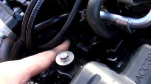 Замена свечей на  Honda Fit