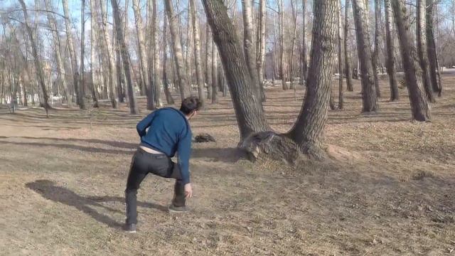 Школьники забатлили старого паркурщика! смотреть онлайн