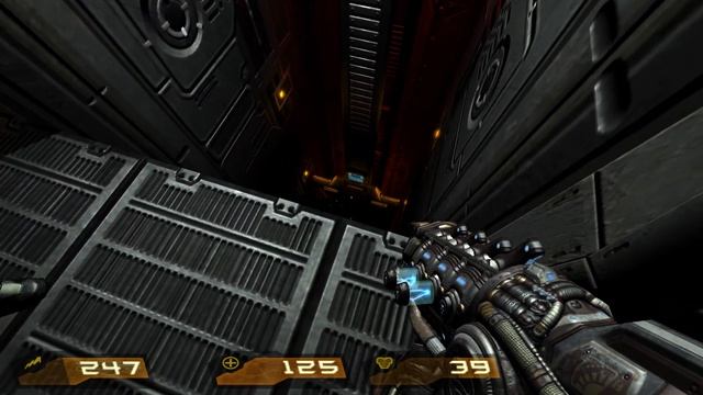 Quake 4 Lightning gun & Dark matter gun Gameplay смотреть онлайн