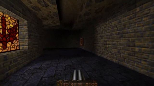 Quake (1996) Walkthrough NIGHTMARE ALL SECRETS E4M3 смотреть онлайн