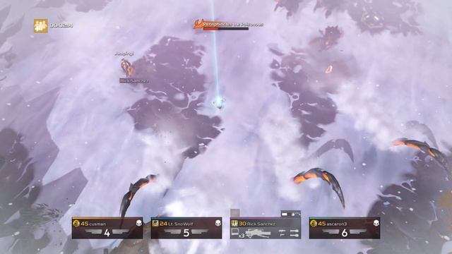 Helldivers - M5-32 HAV vs Hive Lord (on Snow) смотреть онлайн