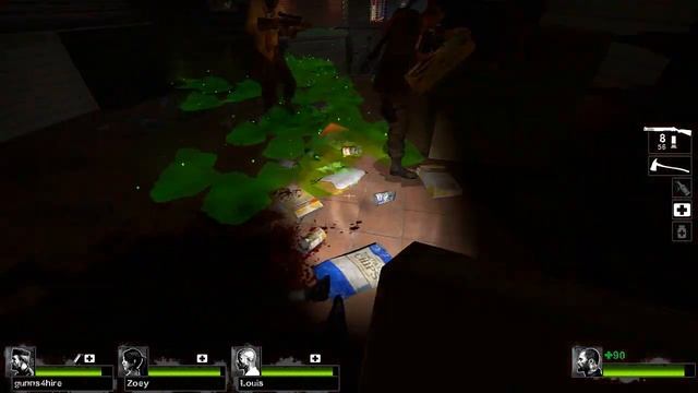 YAMA ★ Left 4 Dead 2 (L4D2 Zombie Games) смотреть онлайн