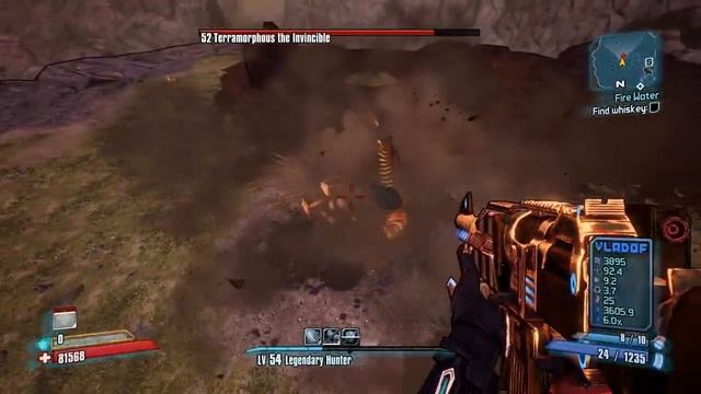 Terramorphous the Invincible | Melee Zero Solo | Borderlands 2 смотреть онлайн