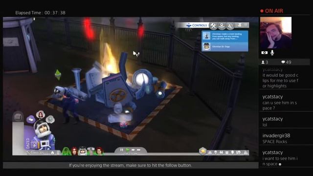 I thought my Sim died from rocket crashing смотреть онлайн