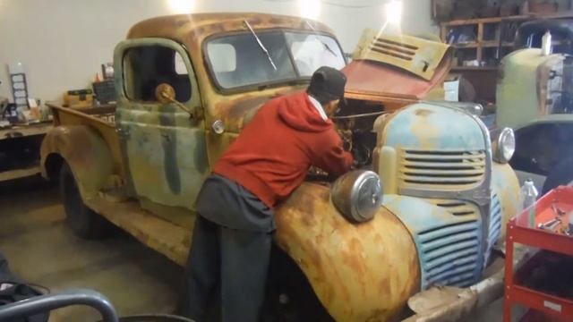 SOLD....1947 Dodge 1/2 ton WC pickup, $10,950 SOLD...runs great, w/title.. смотреть онлайн