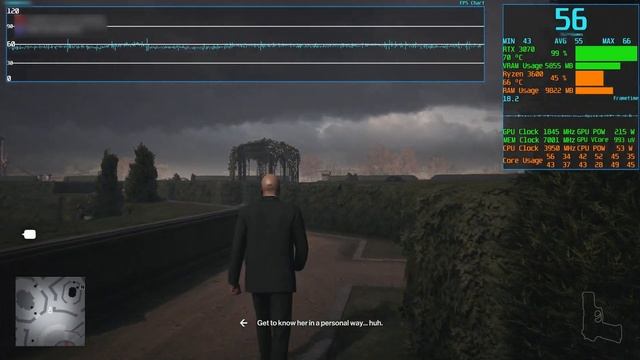 Hitman 3 - RTX 3070 - Ryzen 5 3600 - Benchmark - 1440p смотреть онлайн