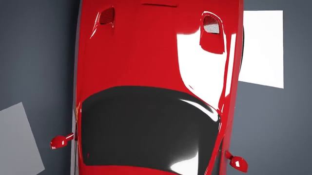Dodge Challenger SRT Hellcat 2015 | Cinema 4D смотреть онлайн