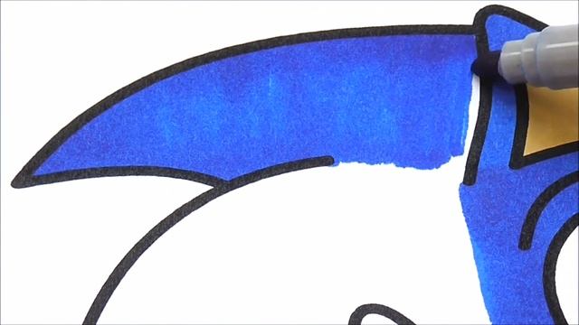 Рисуем Раскраски СОНИК БУМ Видео для детей смотреть онлайн