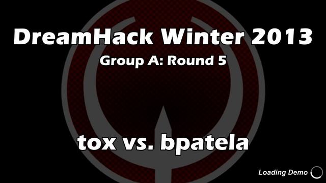 tox vs bpatela - DreamHack Winter 2013 Group A Round 5 (Quake Live VOD) смотреть онлайн
