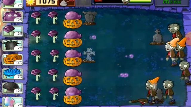 Plant vs zombie night challenge part 1 смотреть онлайн