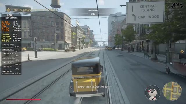 MAFIA DEFINITIVE EDITION | RX 480 4GB + i5-4590 | 720p, 900p, 1080p | High Setting смотреть онлайн