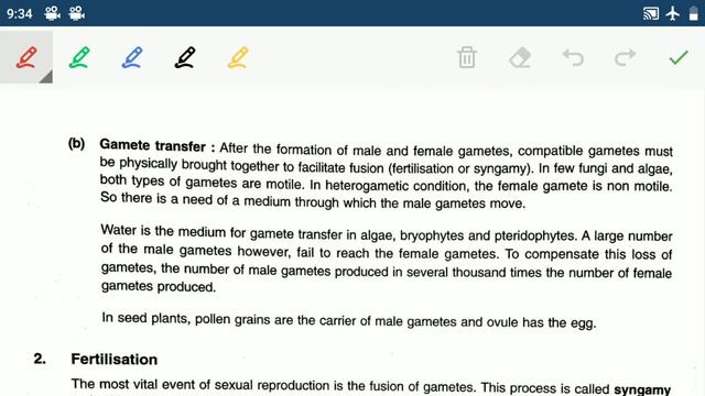 Reproduction in Organism, Part - 7/ Events of Sexual Reproduction/Bengali смотреть онлайн