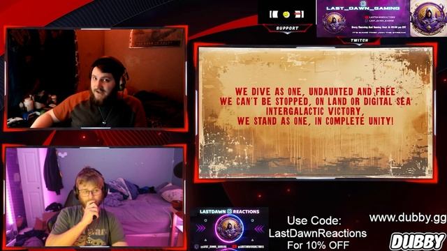 [Reaction] @EndlessTaverns We Dive As One [Helldivers 2 Song] смотреть онлайн