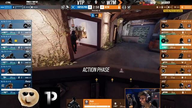 VIRTUS.PRO - W7M || Six Invitational 2024 Lower Bracket Final смотреть онлайн