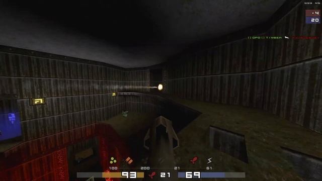 Timber (POV) vs Erebus - Classic Quake World Duel Match in 1080p Full HD смотреть онлайн