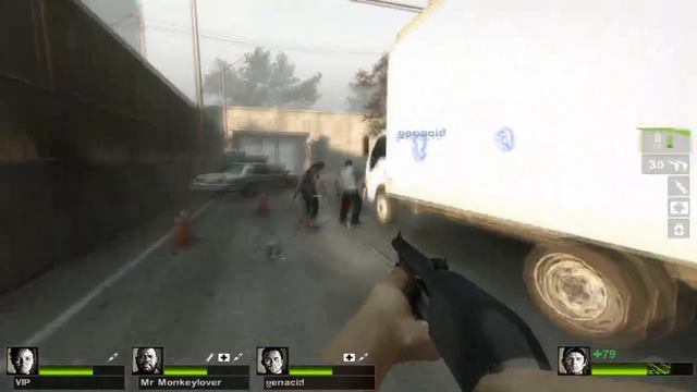 Left 4 Dead 2 Multiplayer Gameplay Shotgun 1887 Sound Effect Terminator смотреть онлайн
