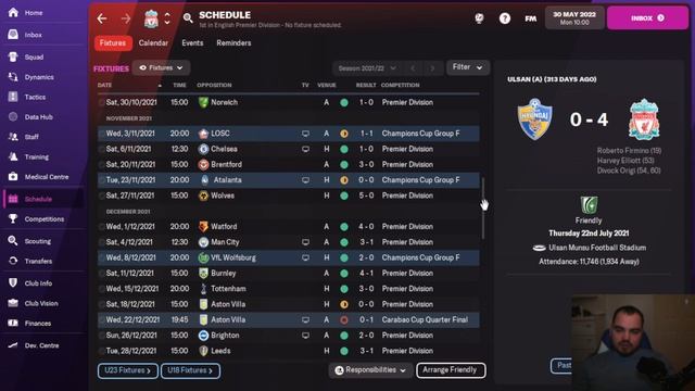 Football Manager 2022 Beta Save | Liverpool смотреть онлайн
