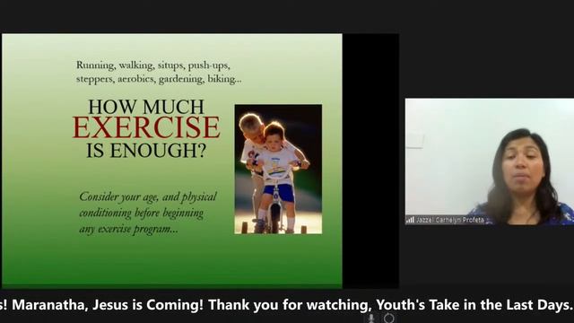 Youth's Take in the Last Days | NEWSTART | EXERCISE | May 29, 2021 смотреть онлайн