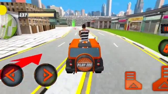 Grand gangster crime city war Sim. Android gameplay#2!! He scaped from prison & get a new life 😌 !! смотреть онлайн