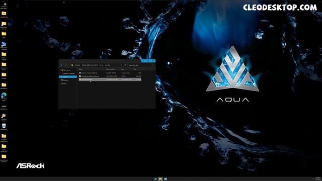ASRock AQUA Theme For Windows 11 смотреть онлайн