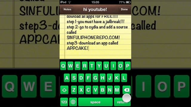 How to download ALL APPS for FREE for ipod touch 4g смотреть онлайн