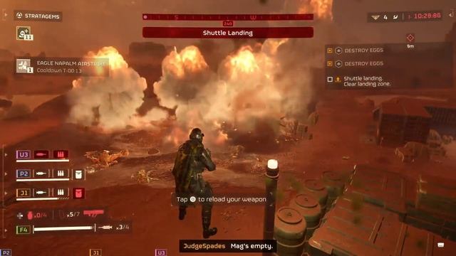 My Looking Glass: Helldivers 2 - Into the Fray Ep01.2 (PS5) (1080p 60fps) смотреть онлайн