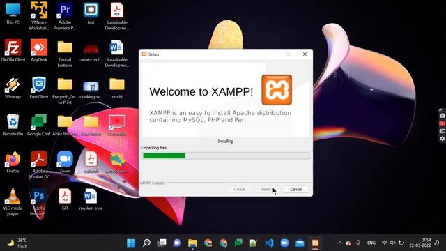 Installation of Xampp (Local Host). смотреть онлайн
