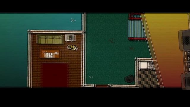 Panic Miami - Throwing Guns - ( Hotline Miami co-op Lets Play) смотреть онлайн