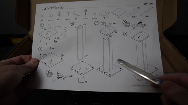Домашний кинотеатр Hi-Fi: Стойки для акустики Norstone Stylum3. смотреть онлайн