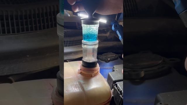 Проверка герметичности системы охлаждения