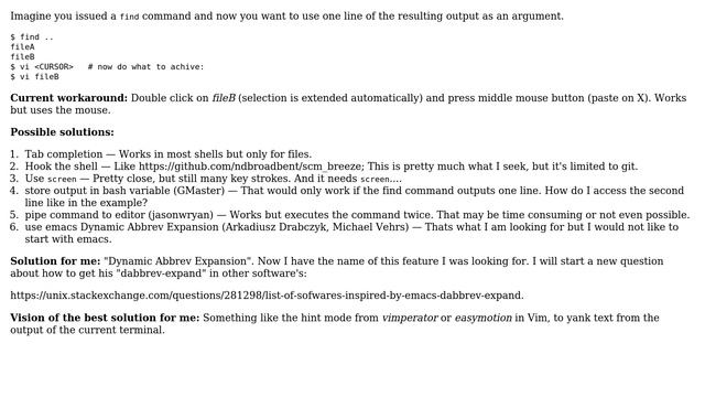 Unix & Linux: How can I use the output of a command without using the mouse? (2 Solutions!!) смотреть онлайн