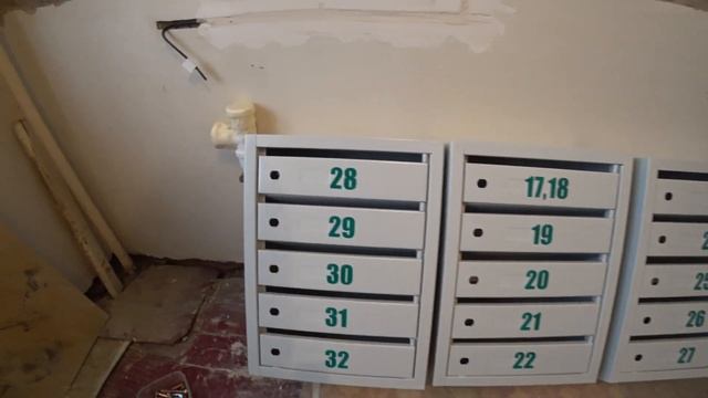 Ящики почтовые КП-5 металлические в подъезд. смотреть онлайн