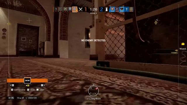 1v3 Clutch scenario using Thatcher (Rainbow Six Siege) смотреть онлайн