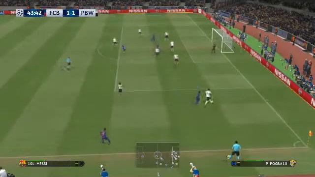PES | UEFA Champions League (UCL) | FC Barcelona vs PM Black White | Gameplay PC смотреть онлайн