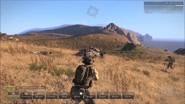 M&C: Arma 3 (Coop) - "Plebs of war." #3 смотреть онлайн
