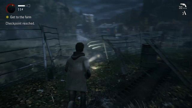 Alan Wake Remaster Ep4 The Truth Scary dark farm смотреть онлайн