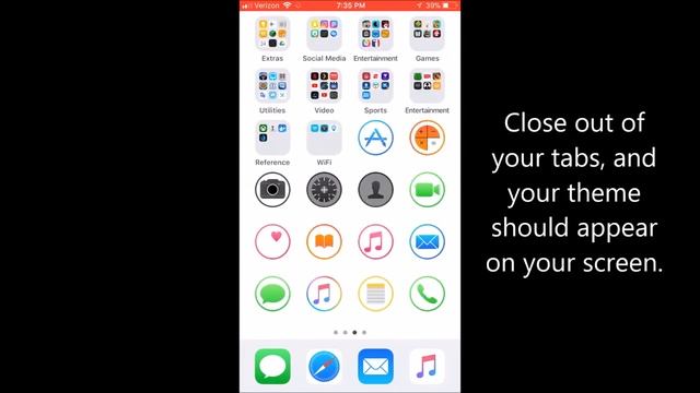iOS Custom Homescreen NO JAILBREAK!!!! смотреть онлайн