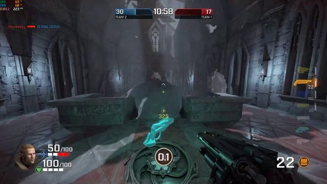 Quake Champions Video Test | double takedown at 1 health!!! смотреть онлайн