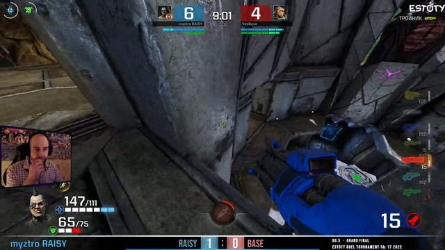Raisy vs Base #Grand Final #Estoty 17 #Quake Champions 2022 смотреть онлайн