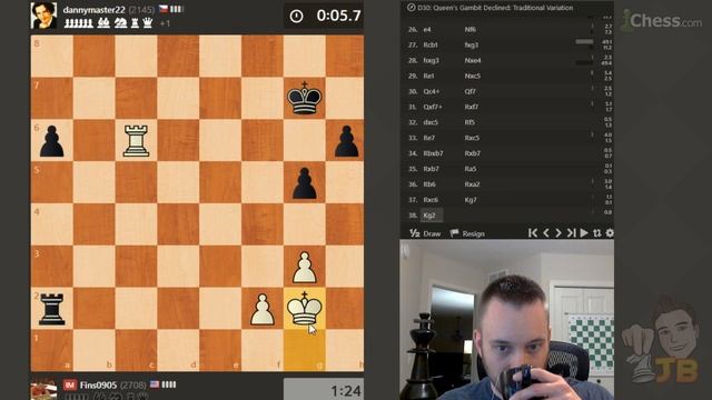 Beating the Clock | Standard Chess #286 (Queen's Gambit Declined) смотреть онлайн