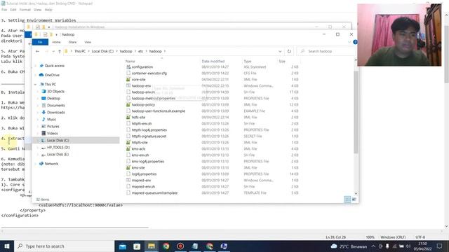 (REVIEW) INSTALASI HADOOP DI WINDOWS 10! - BIG DATA. смотреть онлайн
