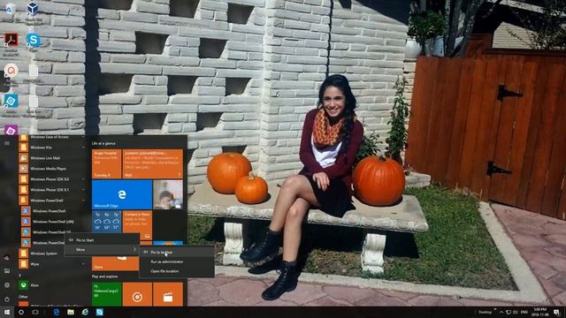 Windows PowerShell ISE - Pin to start смотреть онлайн