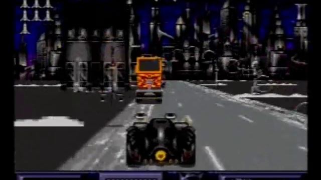 Batman Returns Sega CD Full Game Act 1 Driving смотреть онлайн