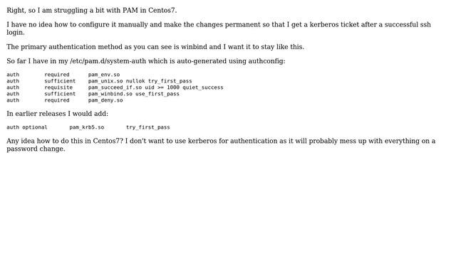 Initialise Kerberos ticket on ssh login using PAM (2 Solutions!!) смотреть онлайн
