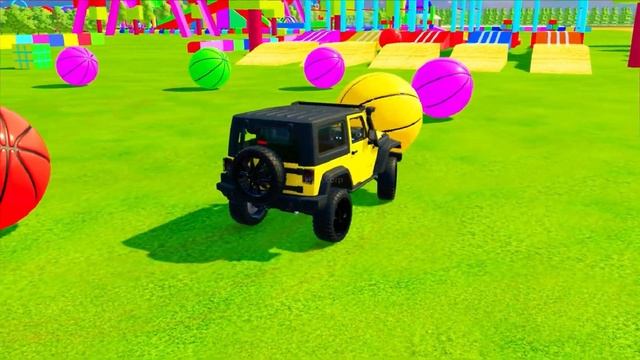 TRANSPORTING JEEP POLICE, MERCEDES SPRINTER & ROLLS ROYCE - Farming Simulator 22 смотреть онлайн
